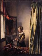 Girl Reading a Letter at an Open Window, VERMEER VAN DELFT, Jan